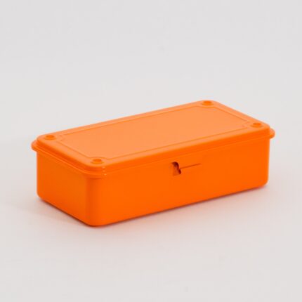 Steel Stackable Storage Box Orange