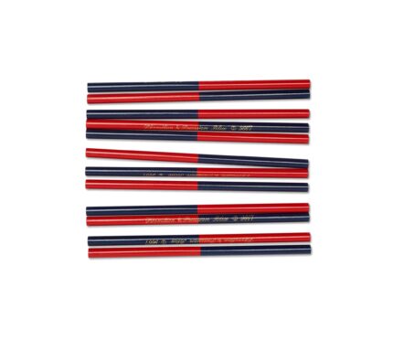 Vermillion Prussian Blue Pencil Case