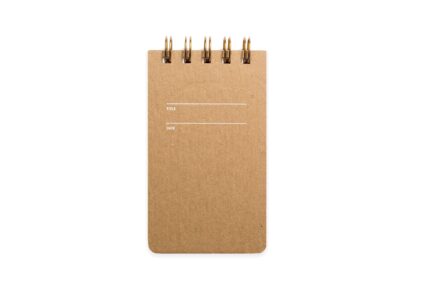 Compact Kraft Notebook