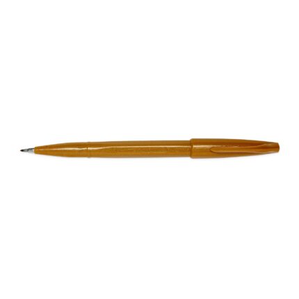brush pen camel yellow