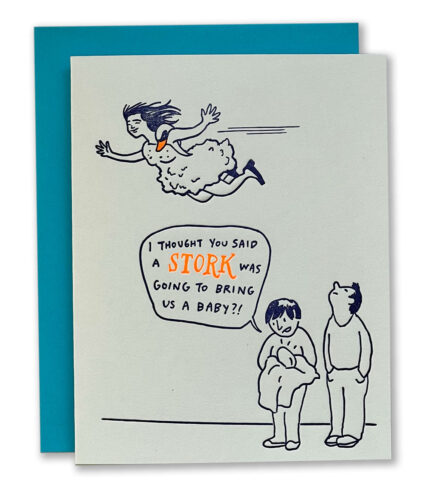 baby greeting card