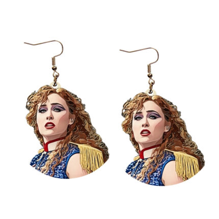 Elegant Wood Earrings