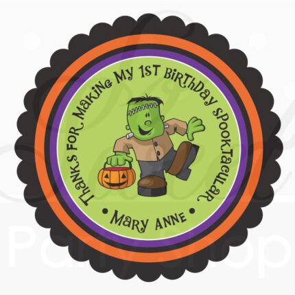 Halloween Favor Stickers Set
