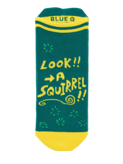 squirrel design athletic socks